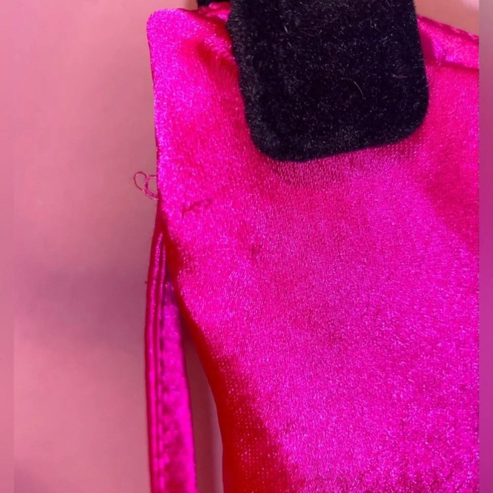 Top Shop Skirt Set Pink Fuchsia Halter Straples Hot Summer Island 6 Small/Medium - Picture 11 of 16